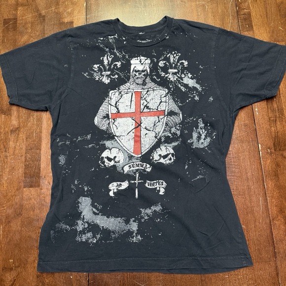 Emerson Knights L Templar Crusader Graphic TShirts Medieval Warrior Armor Design - Picture 1 of 7